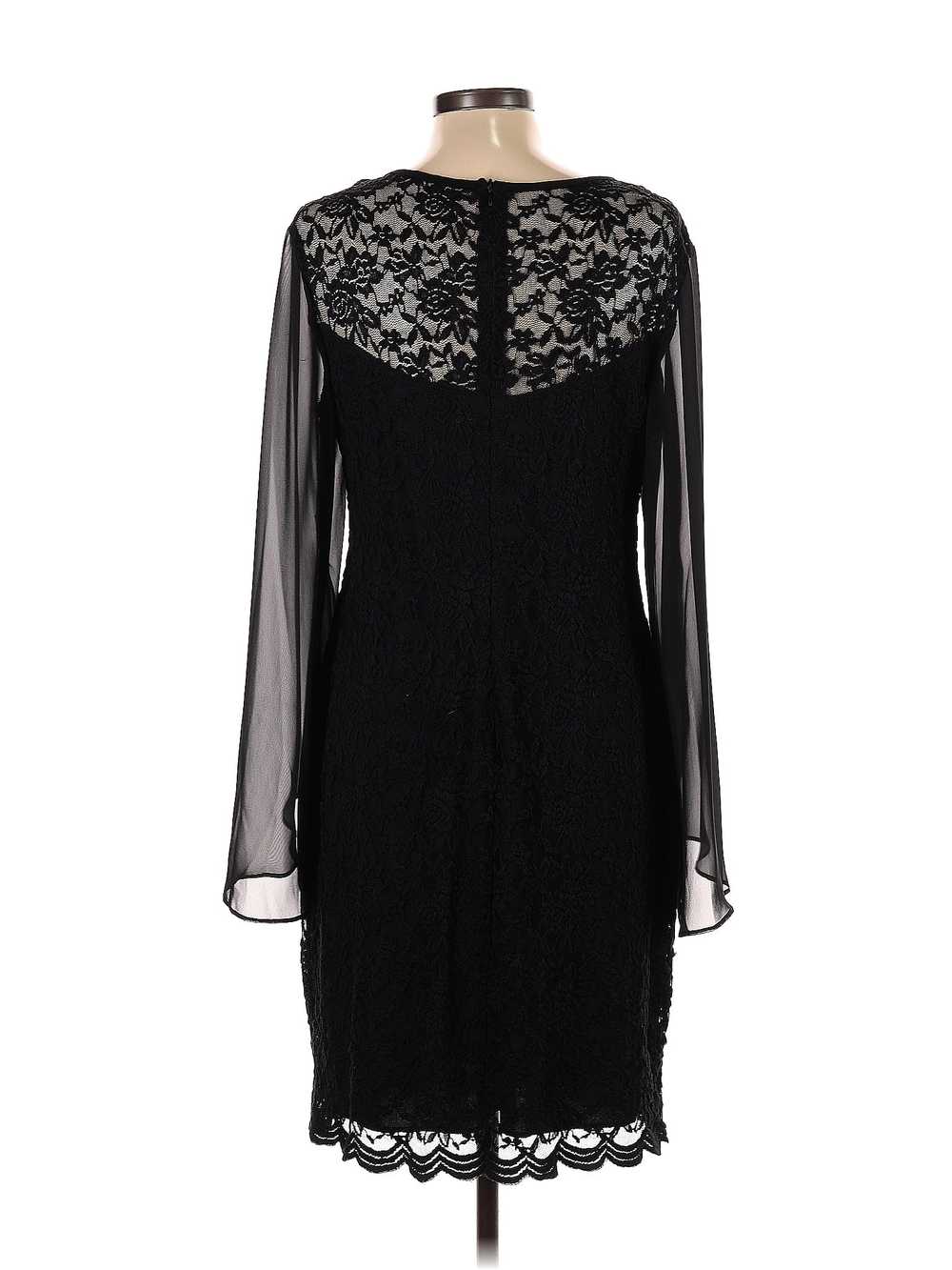 Connected Apparel Women Black Cocktail Dress 12 - image 2