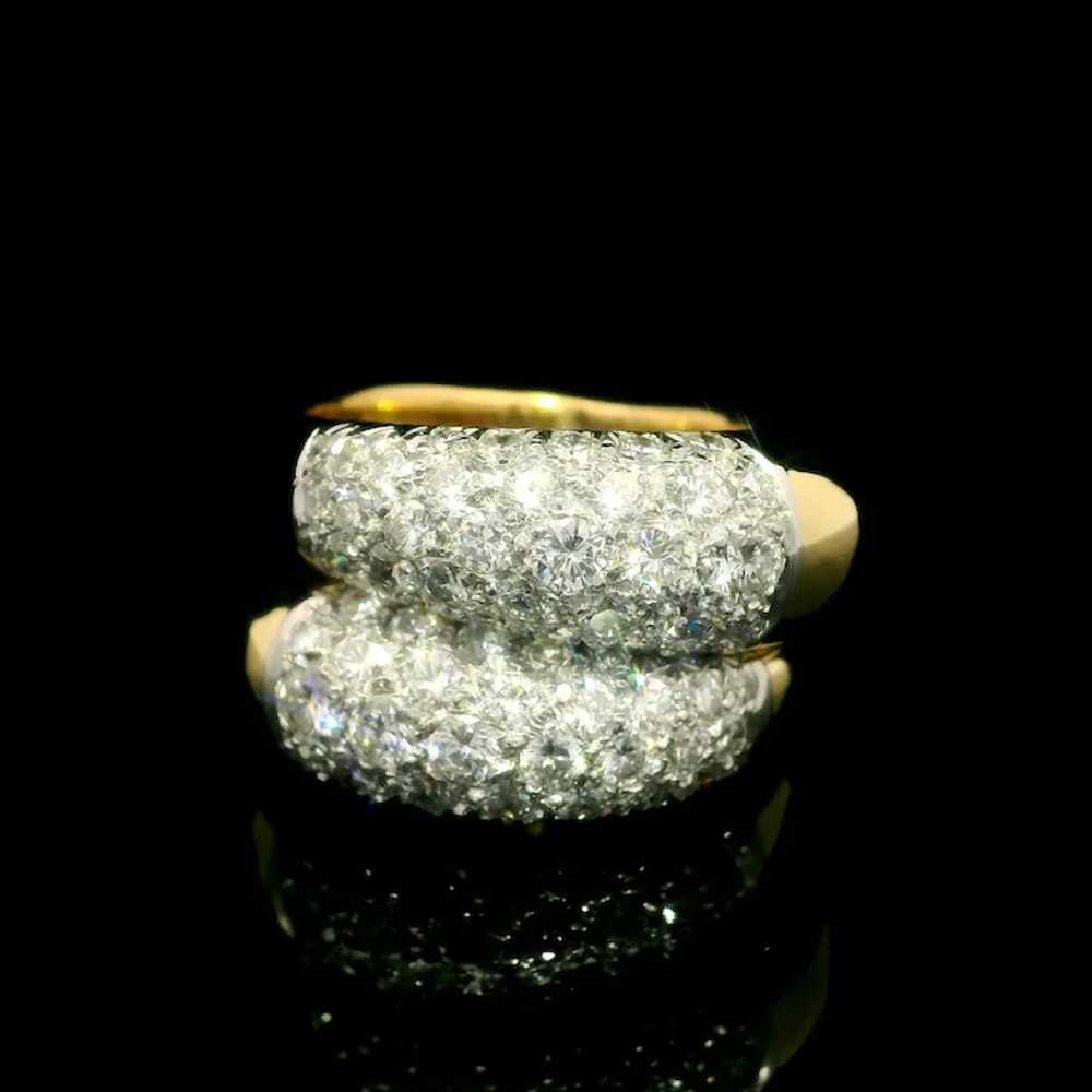 18k Yellow Gold & Platinum 1.75ctw Diamond Polish… - image 3