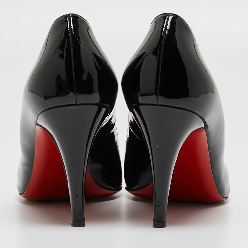 Christian Louboutin Black Patent Leather Simple P… - image 3