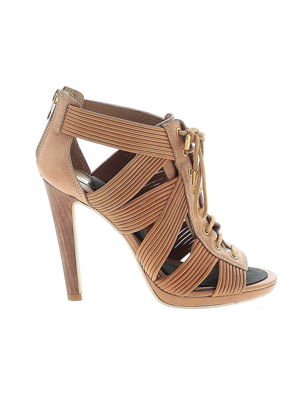 BCBGMAXAZRIA Women Brown Heels 8.5 - image 1