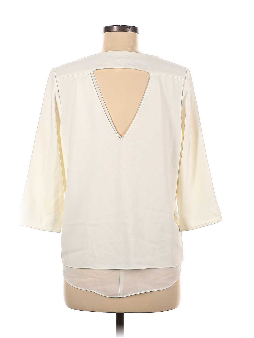 Cooper & Ella Women Ivory Long Sleeve Blouse M - image 2