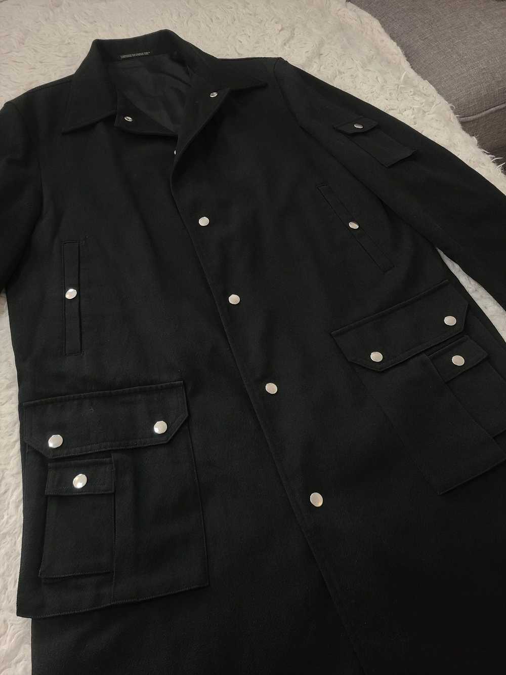 Yohji Yamamoto 05AW Heavy Gabardine Snaps Coat - image 4