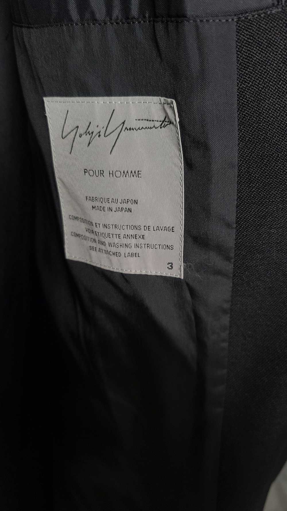 Yohji Yamamoto 05AW Heavy Gabardine Snaps Coat - image 6