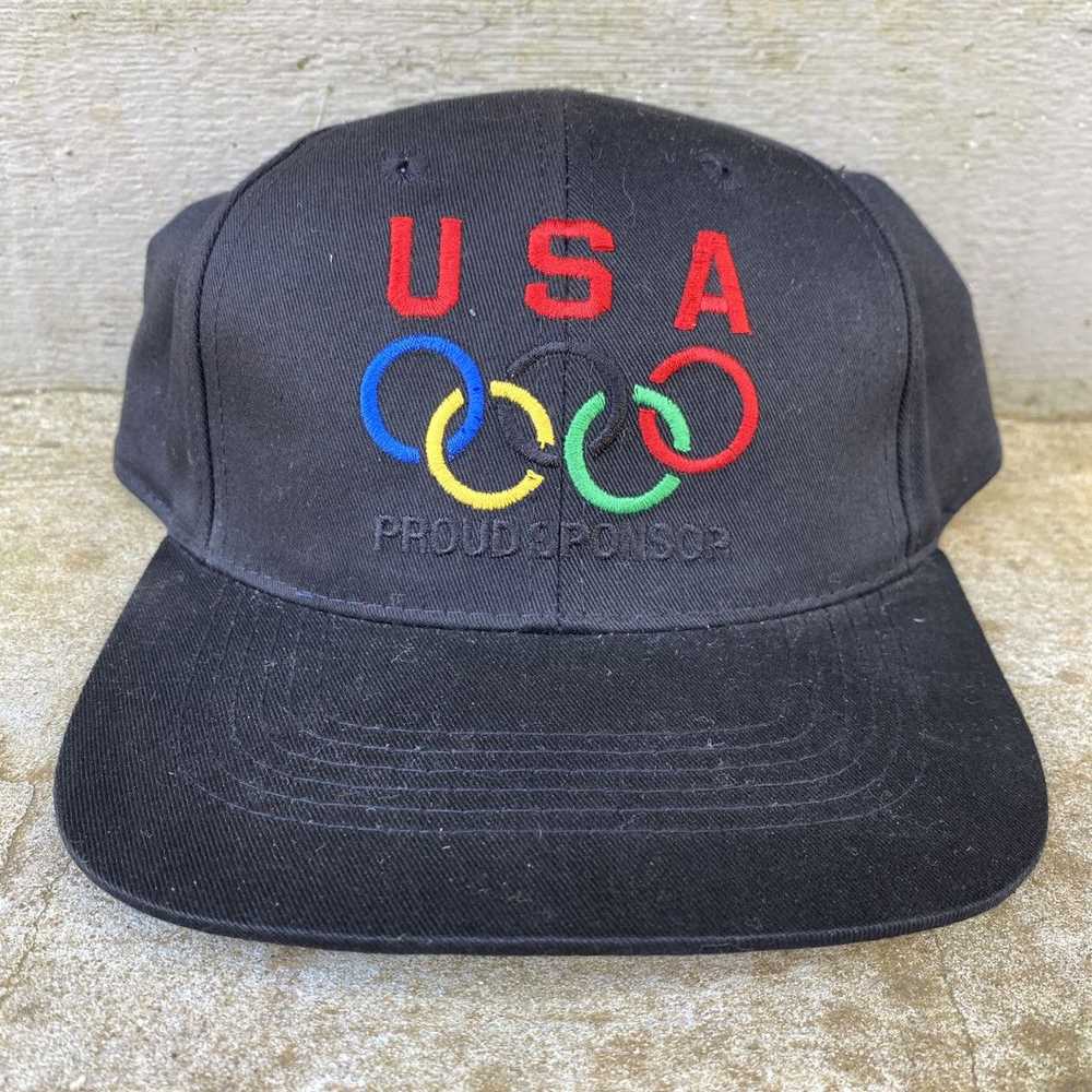 Usa Olympics × Vintage Vintage Black 1996 Olympic… - image 1