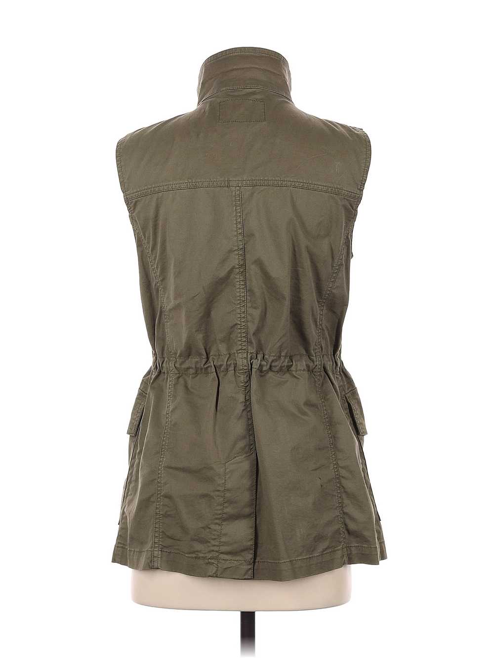 Banana Republic Women Green Vest XS - image 2