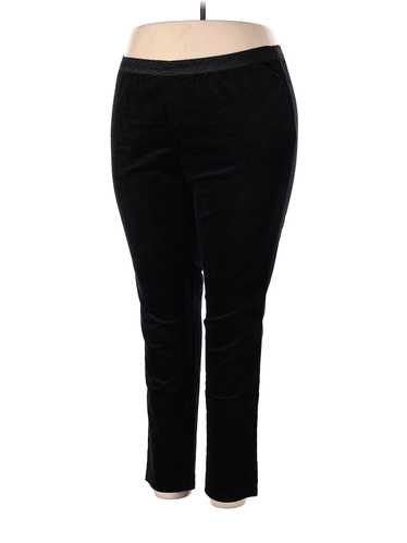 Jessica London Women Black Casual Pants 20 Plus