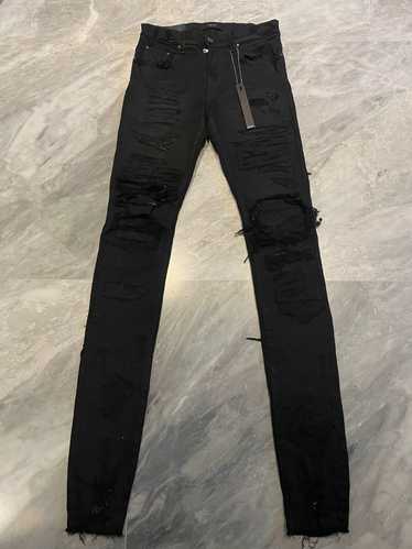 Amiri Amiri 16FW MX0 random needle jeans - image 1