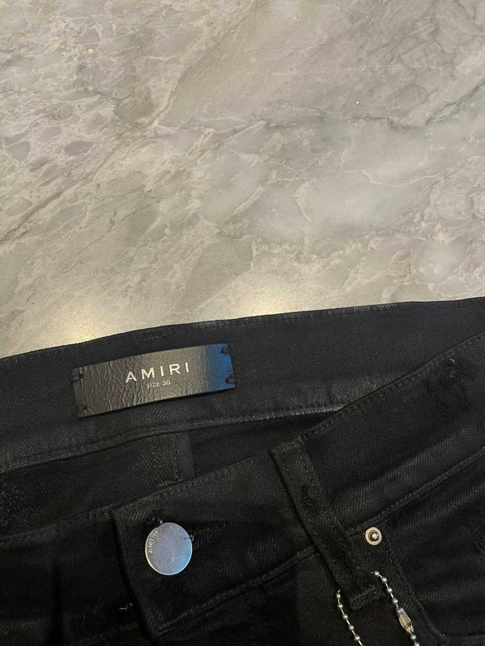 Amiri Amiri 16FW MX0 random needle jeans - image 2