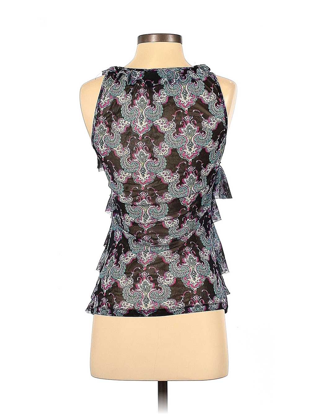 Express Women Black Sleeveless Top S - image 2