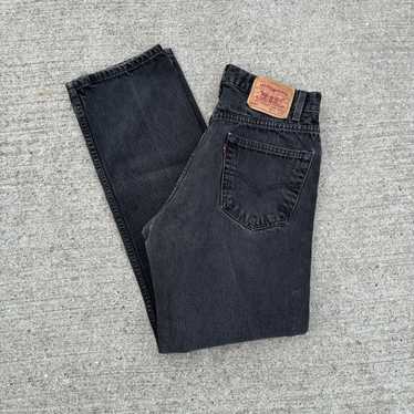 Vintage Levi’s 505 Straight Leg Jeans Black. - image 1