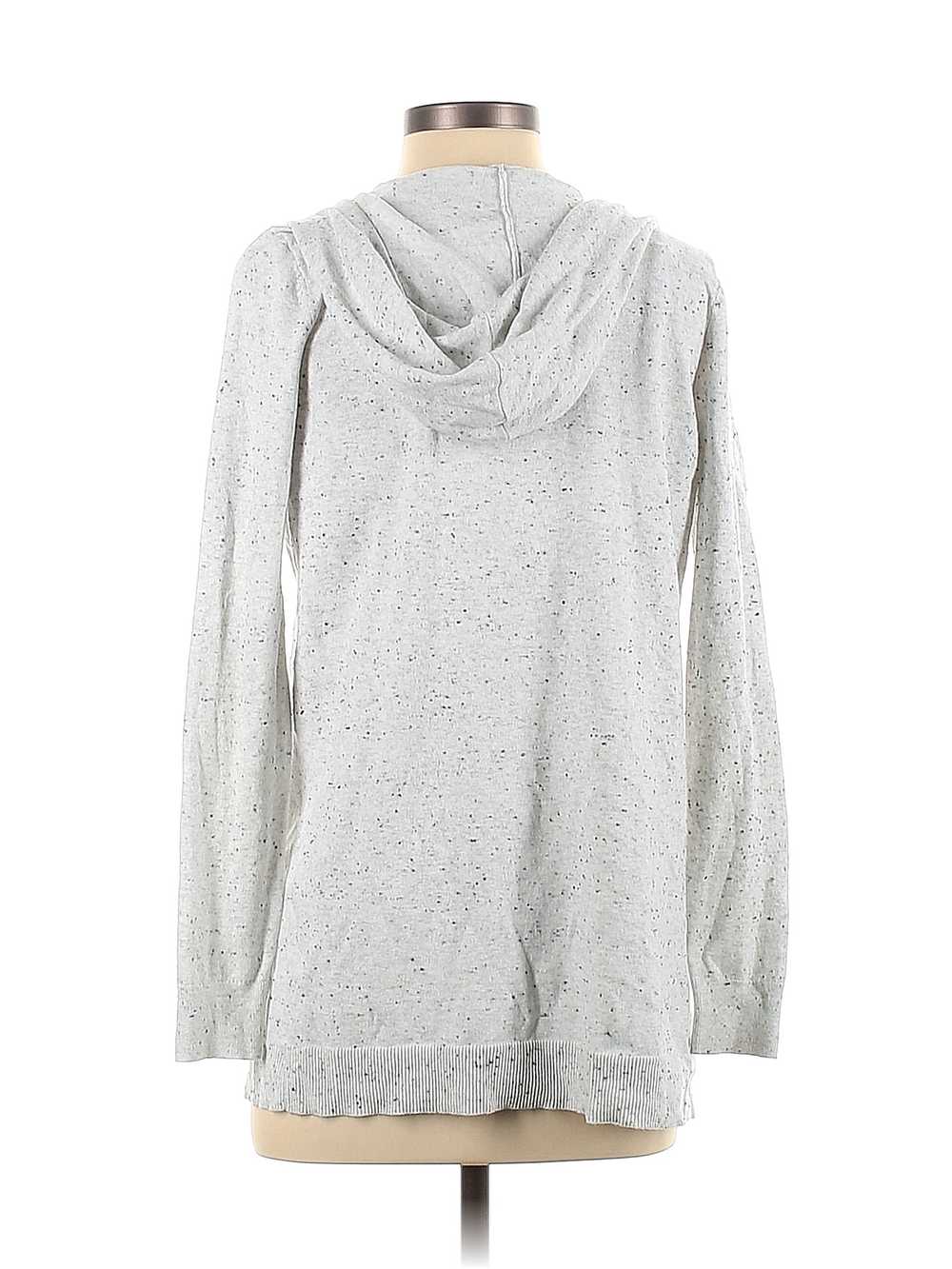 Ann Taylor LOFT Women Silver Cardigan XXS - image 2