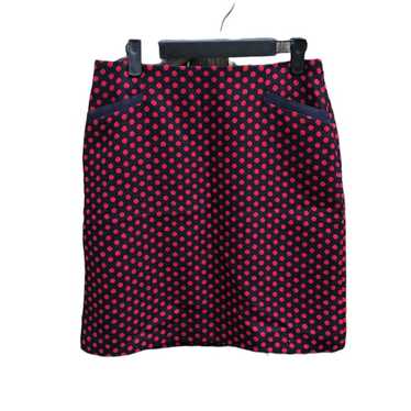 TALBOTS POLKA DOT WOOL SKIRT WOMEN'S SIZE 6 PETITE - image 1