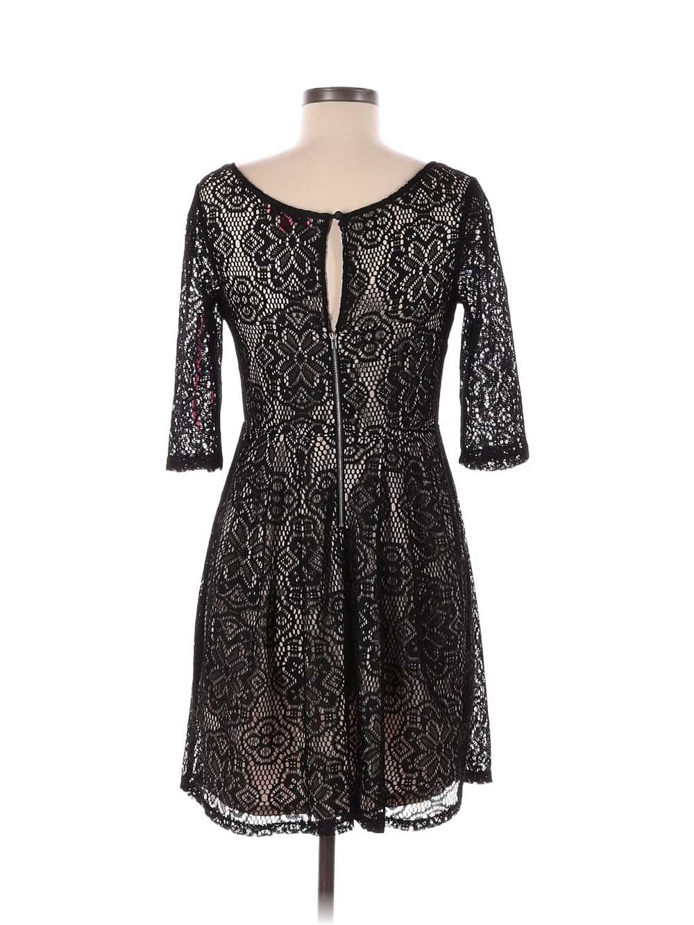 Betsey Johnson Women Black Cocktail Dress 6 - image 2