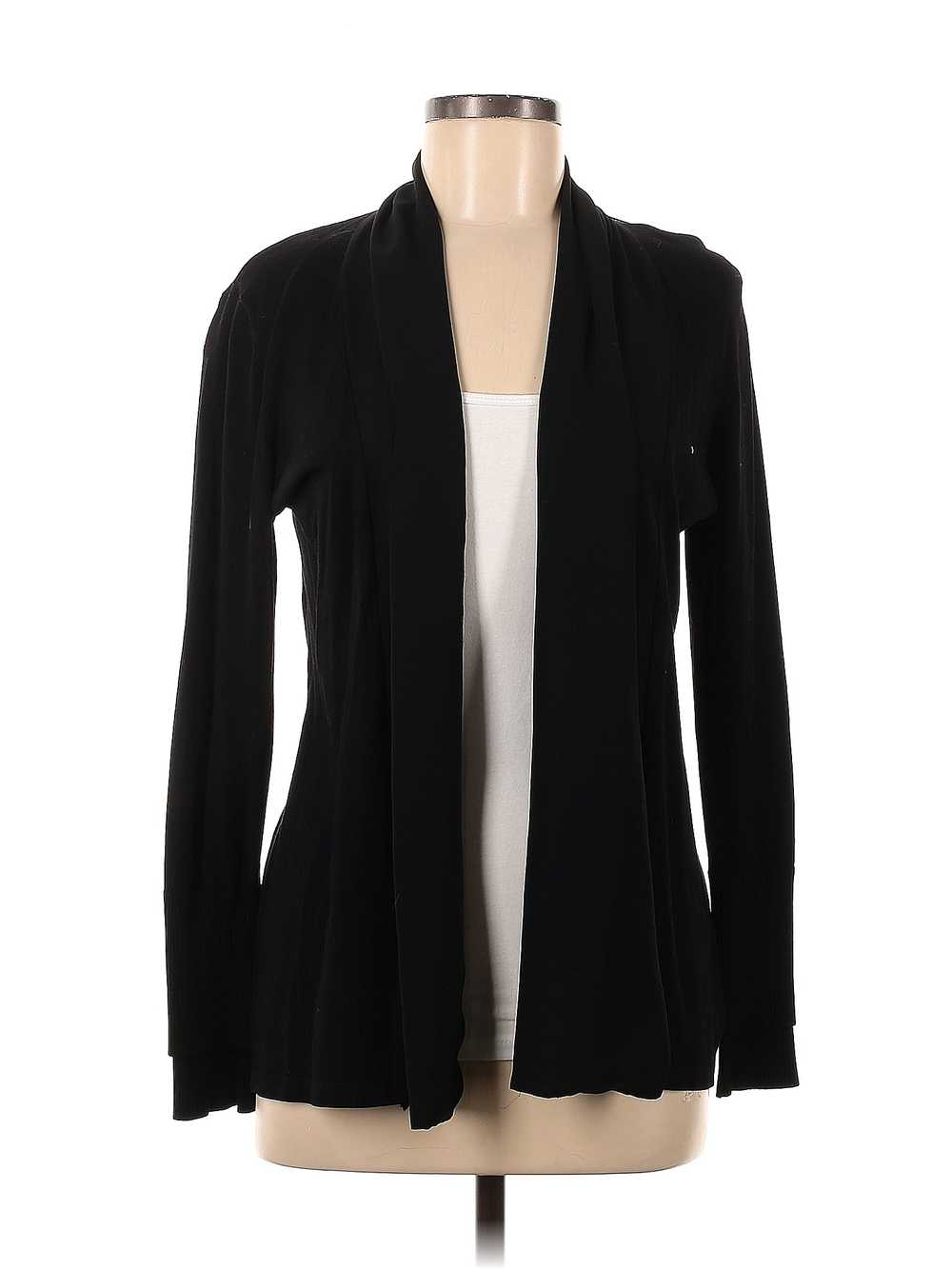 Grace Elements Women Black Cardigan M - image 1