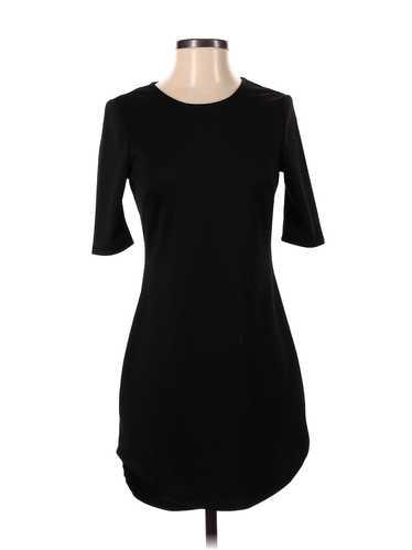 As U Wish Women Black Casual Dress S