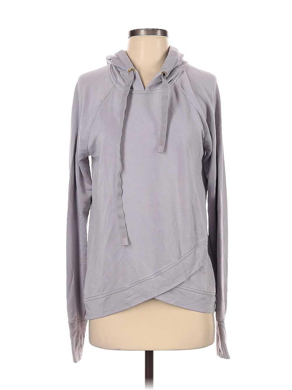 Athleta Women Gray Sweatshirt S - image 1