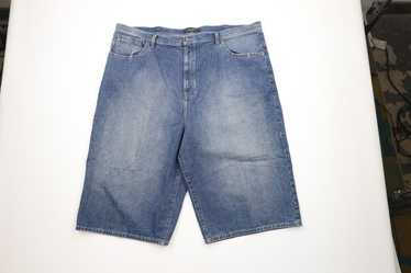 極太　Sean john デニムショーツ　jorts 濃紺 極太 Sean john デニムショーツ jorts 濃紺 - メルカリ