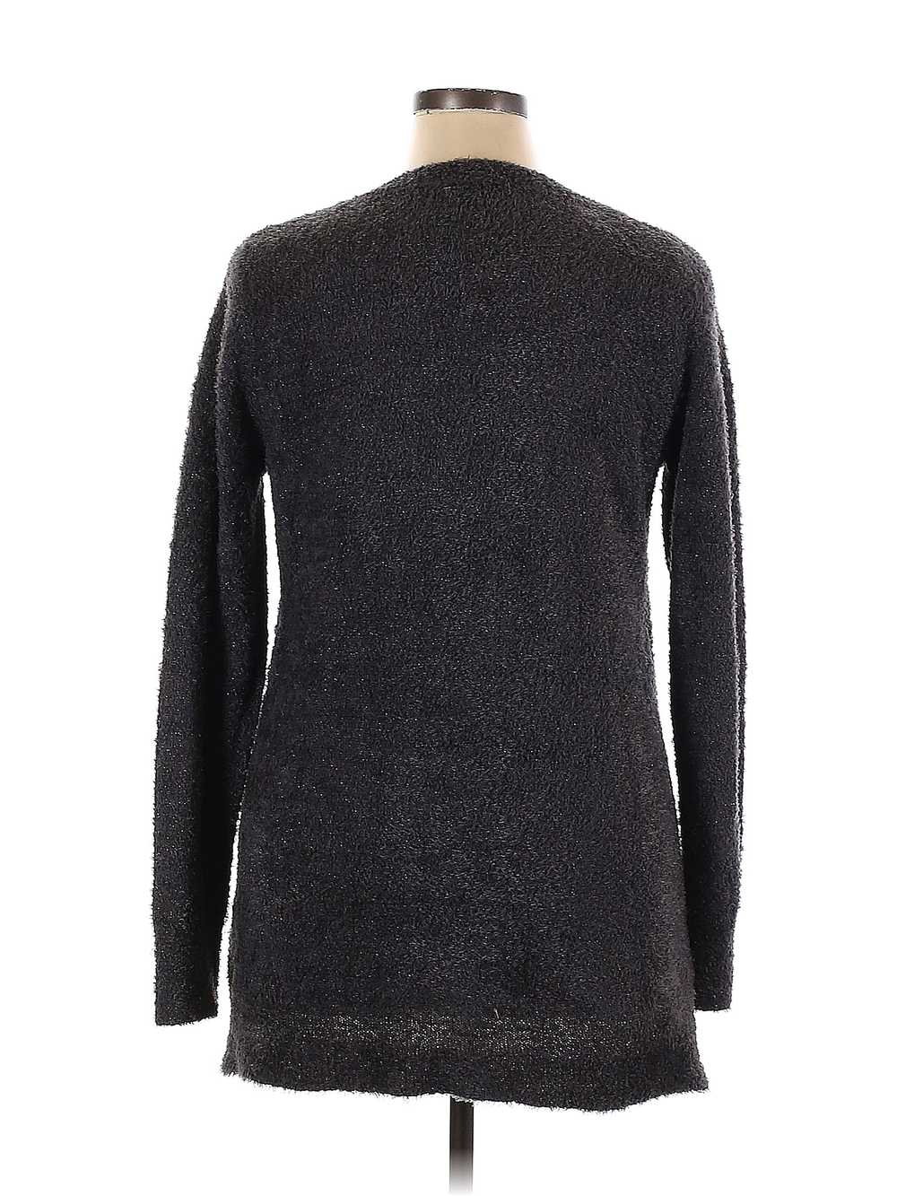 NY Collection Women Gray Pullover Sweater XL - image 2