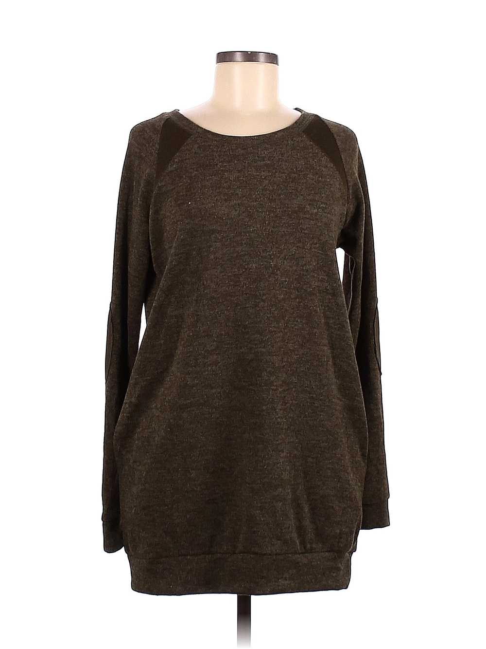 Acting Pro Women Brown Pullover Sweater S - image 1