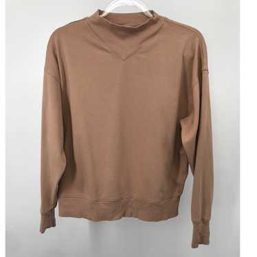 Haven Well Within Taupe High Neck Sweatshirt Size… - image 1