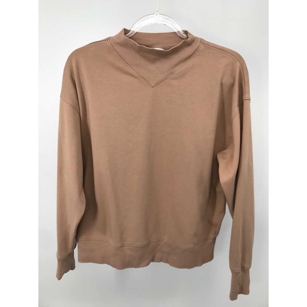 Haven Well Within Taupe High Neck Sweatshirt Size… - image 2