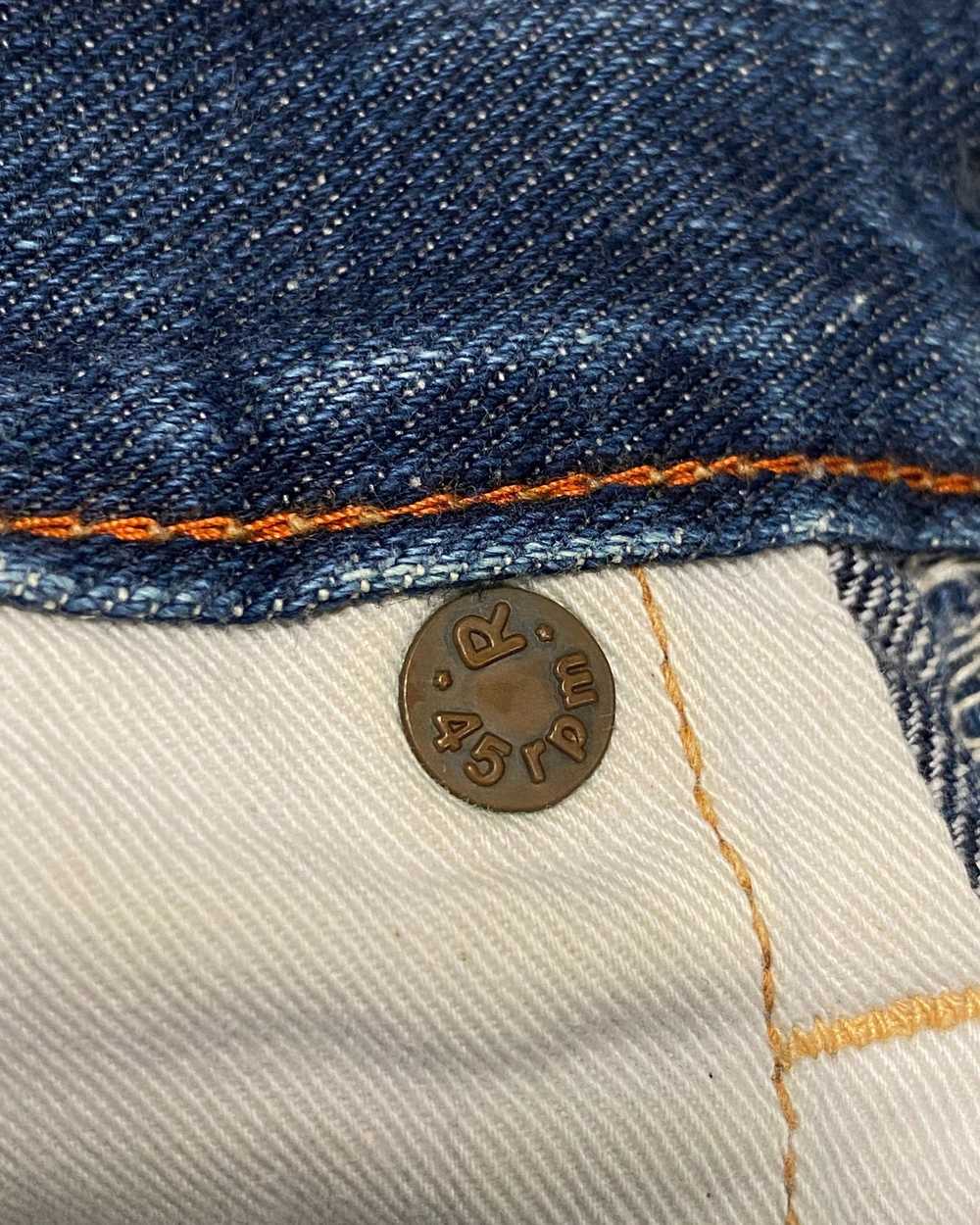 45rpm × Japanese Brand 45RPM WASHED BLUE JAPANESE… - image 12