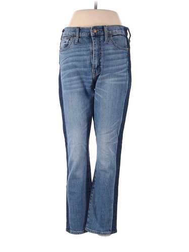 Madewell Women Blue High-Rise Slim Boyjean: Two-To