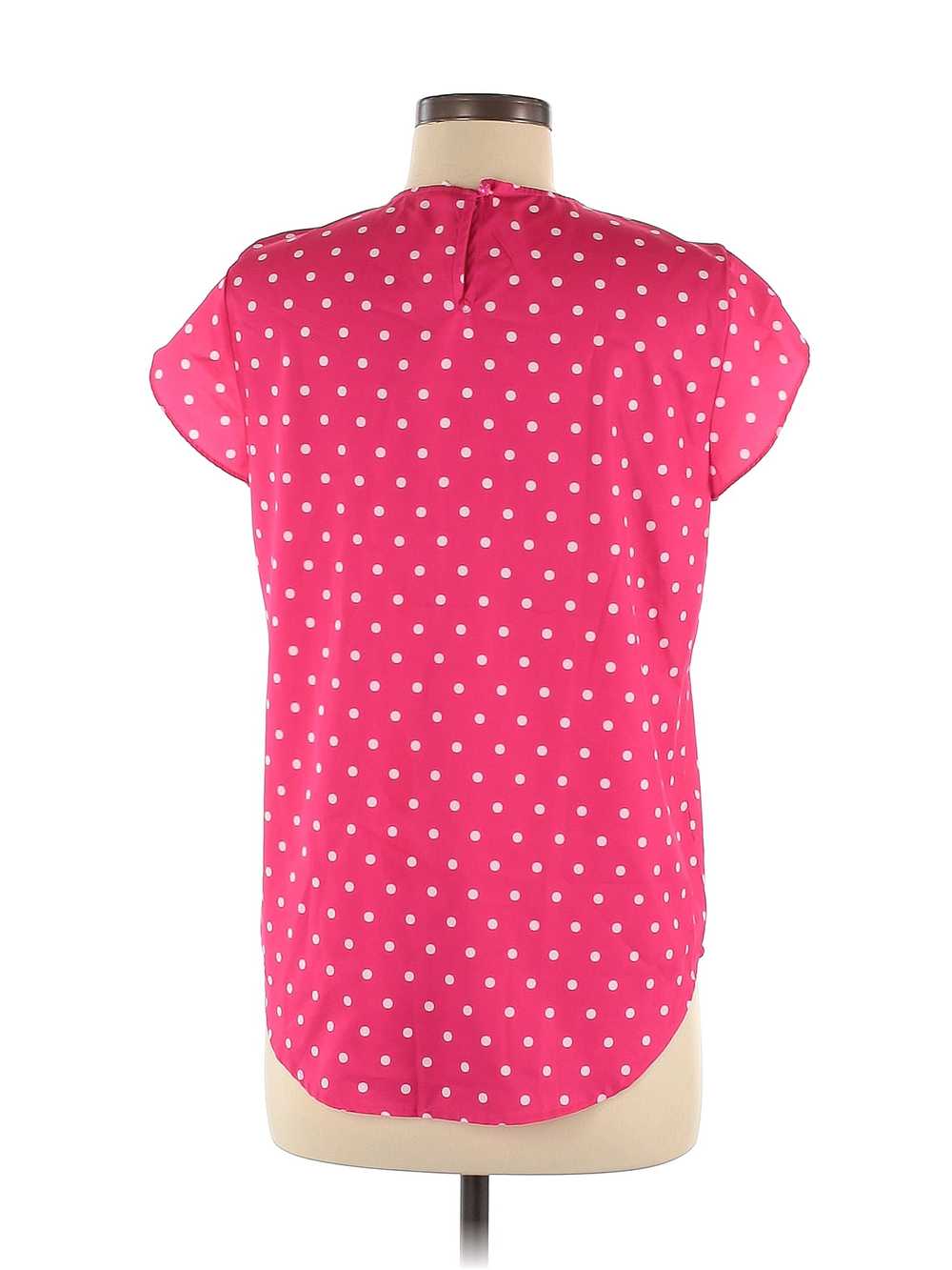 Unbranded Women Pink Short Sleeve Blouse M - image 2