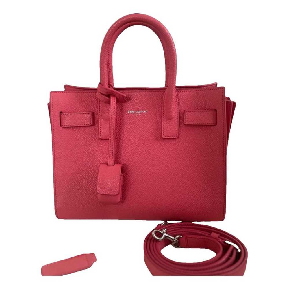 Saint Laurent Sac de Jour leather tote - image 1