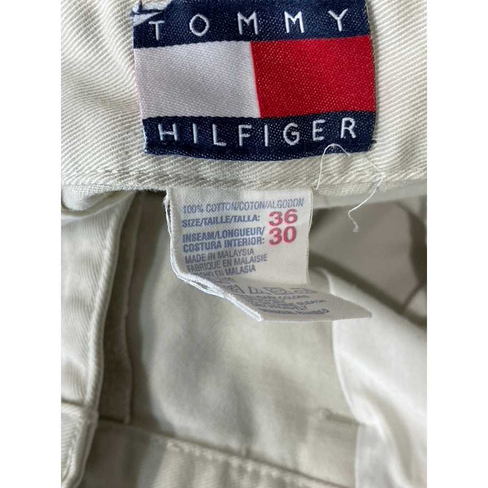 TOMMY HILFIGER Men's Tan Vintage Modern-Fit Flat … - image 11