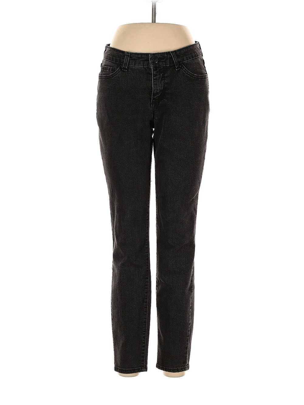 Vintage America Blues Women Black Jeans 6 - image 1