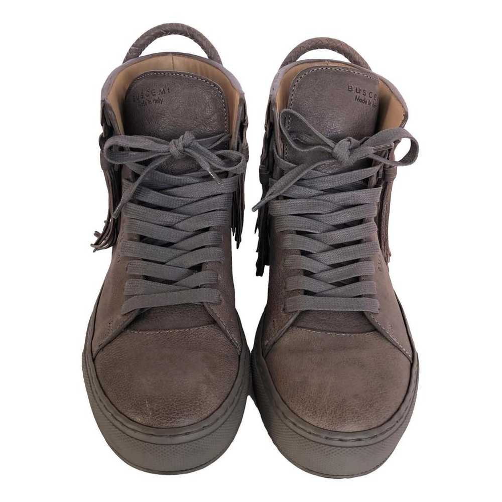 Buscemi Leather trainers - image 1