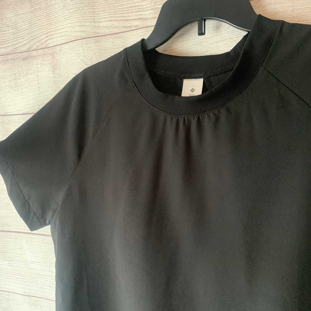 Member's Mark Black Woven Top Short Sleeve Athlet… - image 12