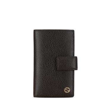 Brown Gucci Interlocking G Leather Long Wallet - image 1