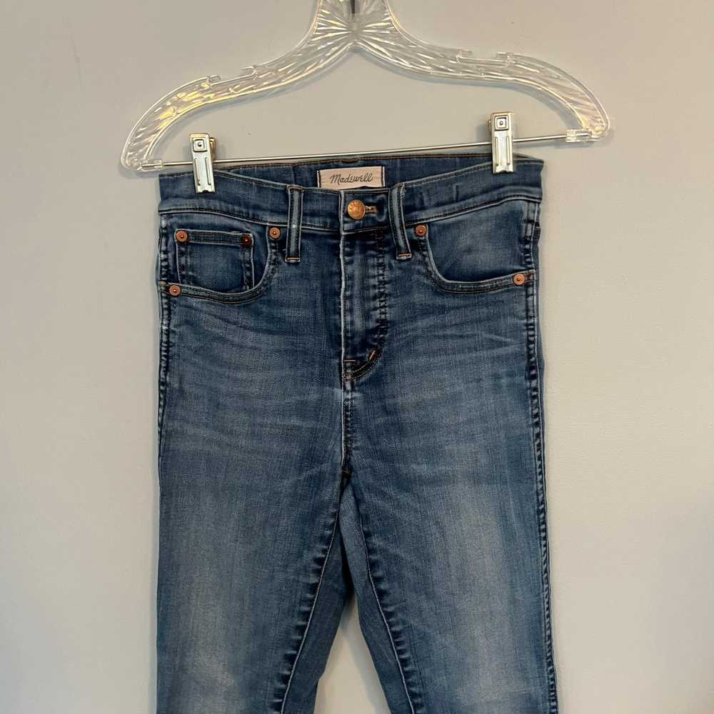 Madewell 10" High Rise Skinny Jeans Size 25 - image 3