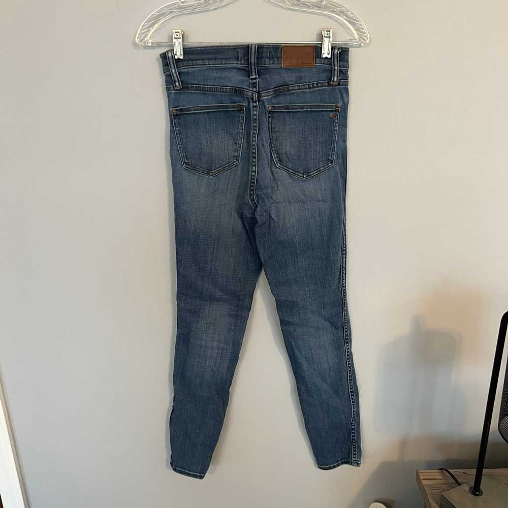 Madewell 10" High Rise Skinny Jeans Size 25 - image 5