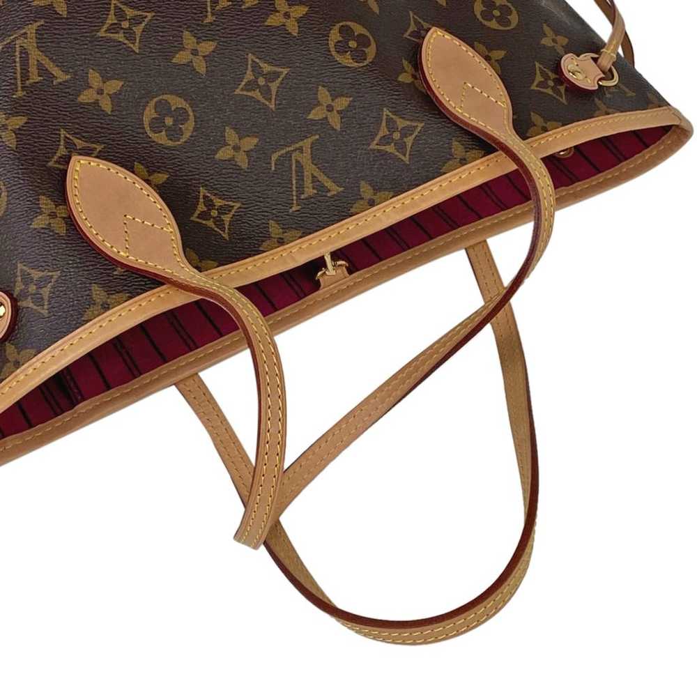 Louis Vuitton Neverfull leather handbag - image 10