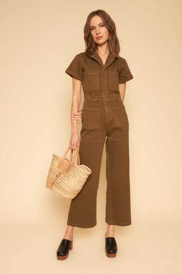 Whimsy and Row Logan Jumpsuit in Hunter