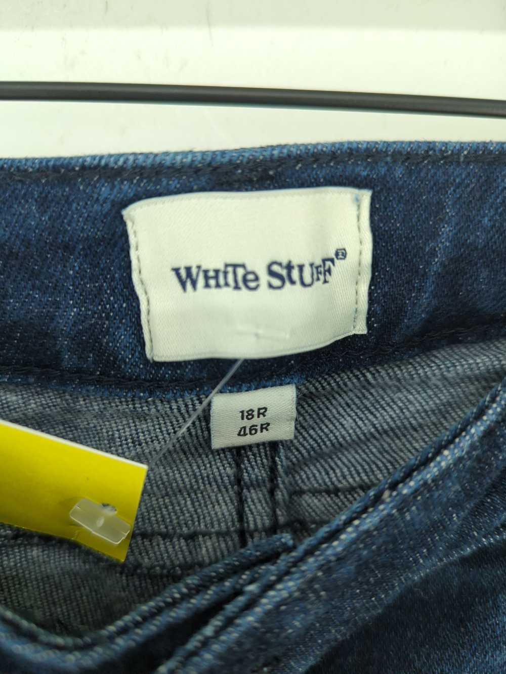 White Stuff Women's Jeans UK 18 Blue Cotton with … - image 6