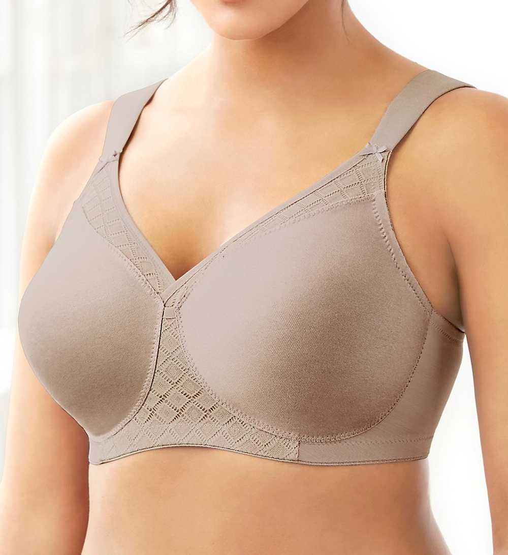 Glamorise TAUPE Magic Lift Seamless Soft Cup Bra,… - image 1