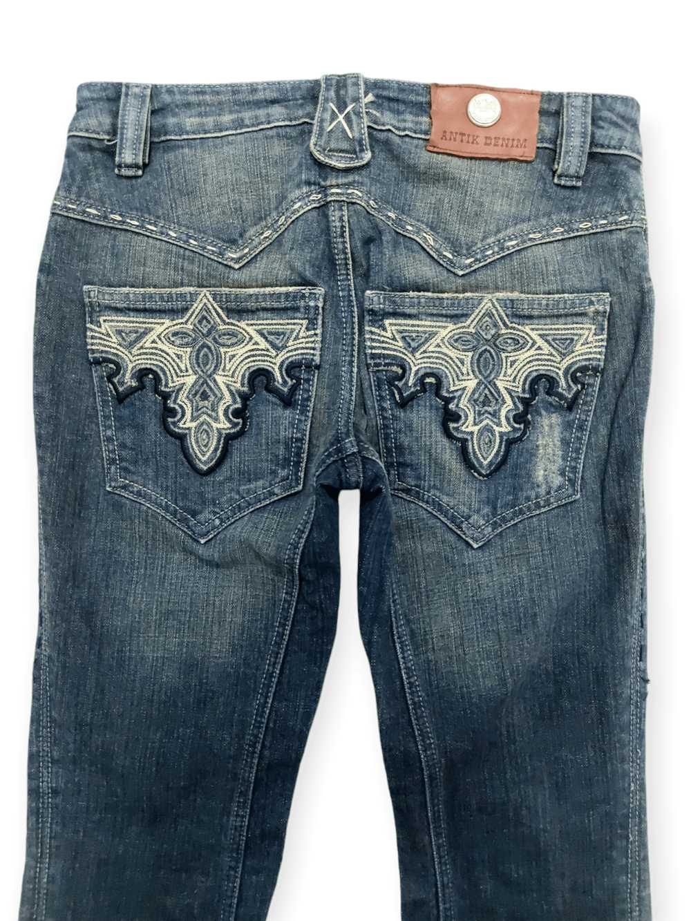 Antik Denim × Distressed Denim × Made In Usa Flar… - image 12