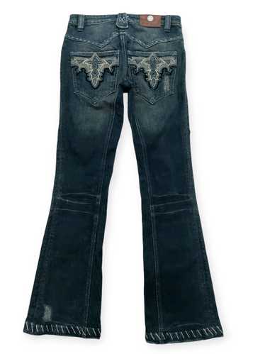 Antik Denim × Distressed Denim × Made In Usa Flar… - image 1