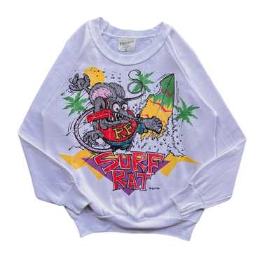 80s Rat Fink kids sweatshirt surf rat - image 1