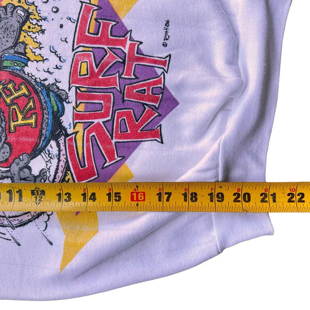 80s Rat Fink kids sweatshirt surf rat - image 4