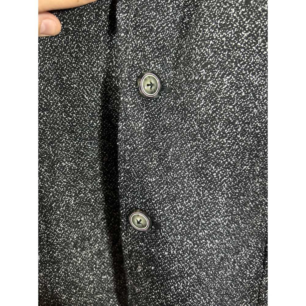 Robert Graham Sport Coat 42 Gray Speckled Wool Bl… - image 5