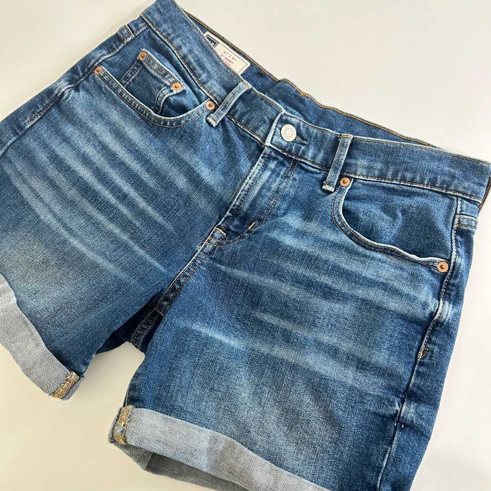 Gap Shorts Womens 4 Jean Short Denim Distressed B… - image 4