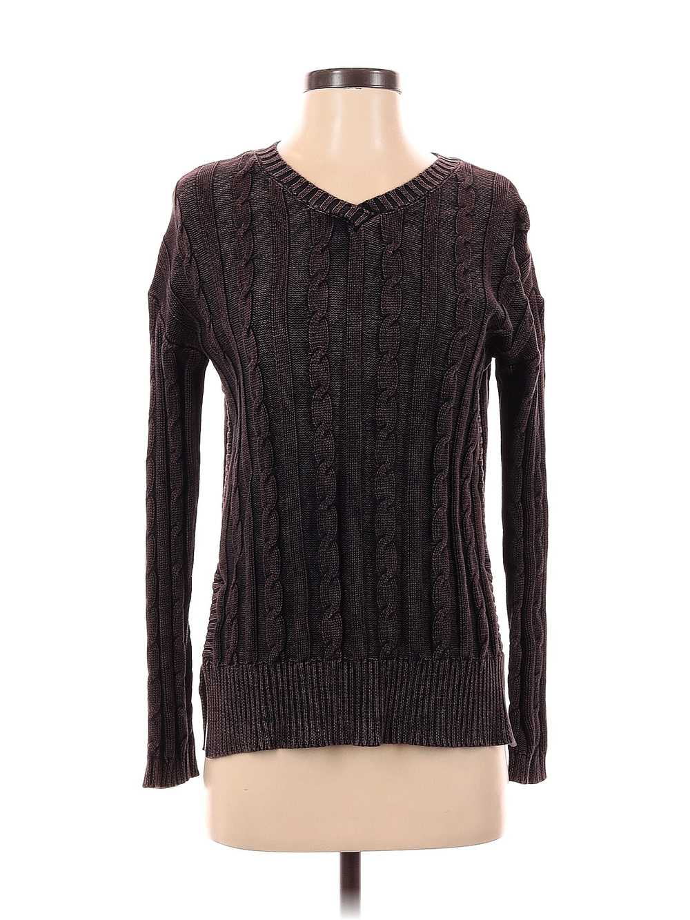 Carbon2Cobalt Women Brown Pullover Sweater XS - image 1