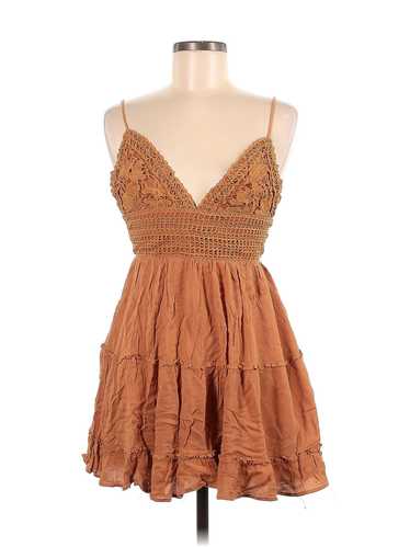 Illa Illa Women Brown Casual Dress M