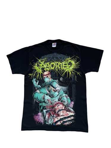 Band Tees × Crazy Shirts × Rock T Shirt 00s Abort… - image 1