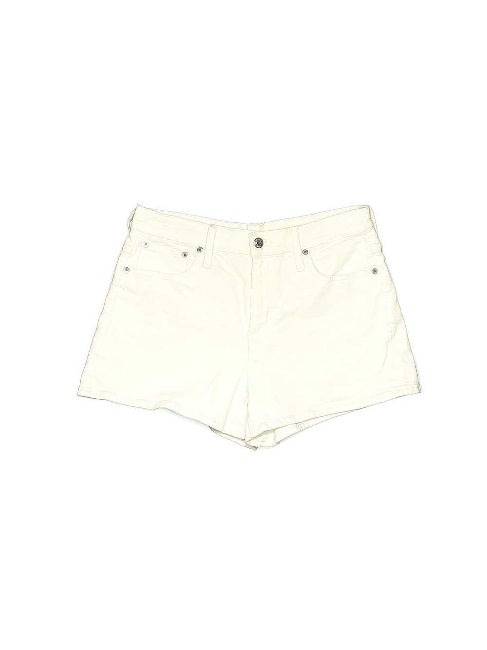 J.Crew Women Ivory Denim Shorts 26W - image 1